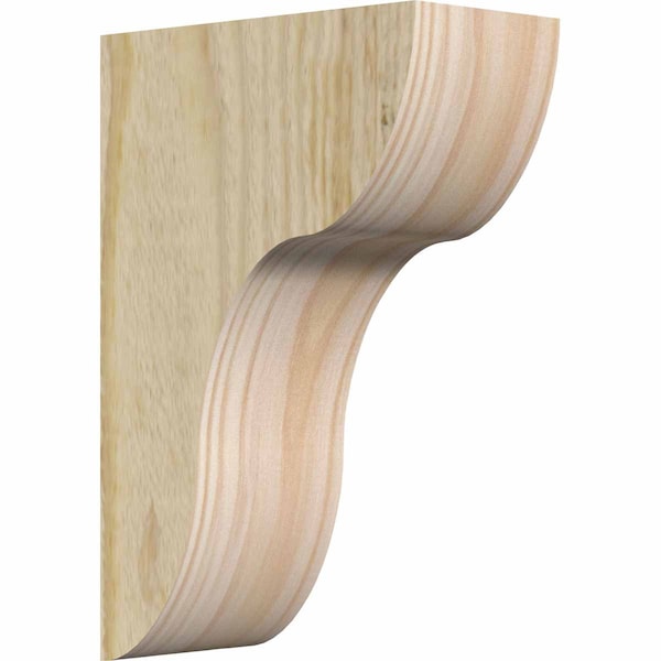 Ekena Millwork Carmel Rough Sawn Corbel, Douglas Fir, 4"W x 8"D x 12"H COR04X08X12CAR00RDF - main